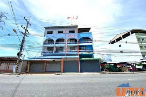 ขายอาคารพาณิชย์ 3 ชั้น ถ.ทุ่งสุขลา ต.ทุ่งสุขลา ต.ศรีราชา จ.ชลบุรี