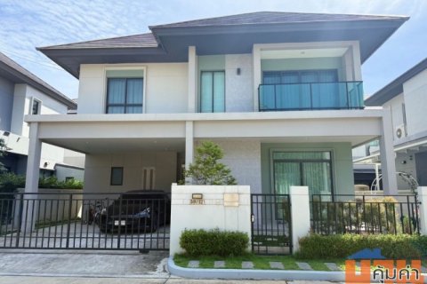 ขาย/เช่าบ้านเดี่ยว 2 ชั้น บางกอกบูเลอวาร์ด พระราม 5 หันหน้าทิศใต้ ใกล้โรงเรียนเด่นหล้า