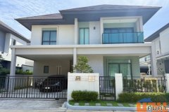 ขายบ้านเดี่ยว 2 ชั้น บางกอกบูเลอวาร์ด พระราม 5 หันหน้าทิศใต้ ใกล้โรงเรียนเด่นหล้า