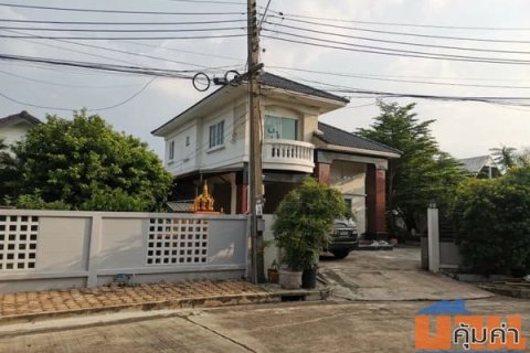 ขายบ้านติดทะเลสาบ หมู่บ้าน Land&House 4ห้องนอน5ห้องน้ำ ลานสันทนาการตกแต่งสไตล์ญี่ปุ่น