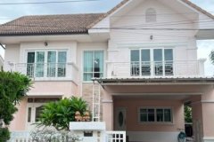 บ้านเดี่ยว 2 ชั้น สไตล์ไทยคลาสสิก ในโครงการ ปาล์มสปริงส์คันทรีโฮมส์ ใกล้ รร.นานาชาติ UCIS, ABS, ACIS 5 นาที
