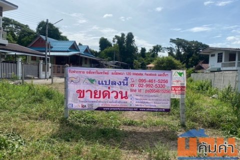 ขายที่ดินเปล่า 200 ตารางวา (โฉนด 2 แปลง) ติดถนนคอนกรีต 2 ด้าน ต.ไม้งาม อ.เมือง จ.ตาก