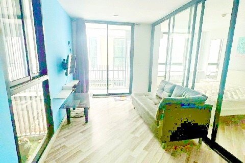 เดอะ คริสตัล 1.8 กม ให้เช่า Vento Condo 35ตร.ม. ม.ศรีปทุม บางเขน 4.7กม. พร้อมเฟอร์ 1นอน 1น้ำ 1แอร์ MRT มัยลาภ 3.1 กม.