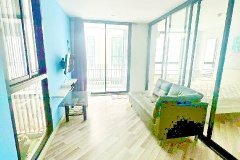 เดอะ คริสตัล 1.8 กม ให้เช่า Vento Condo 35ตร.ม. ม.ศรีปทุม บางเขน 4.7กม. พร้อมเฟอร์ 1นอน 1น้ำ 1แอร์ MRT มัยลาภ 3.1 กม.