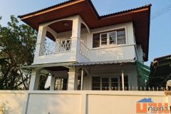หาที่สวยวิวดีเงื่อนไขสบาย บ้าน2 ชั้น 90 ตร.วา บ ต.บ้านใหม่ อ.บางใหญ่ จ.นนทบุรี ขาย 5.3 ลบ. เช่า 30,000 บาท/เดือน