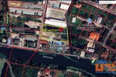 ขายที่ดิน 917 ตร.ว บางนาตราด กม.18 ตรงข้าม ม.หัวเฉียว ชอยรัตนราช บางพลี สมุทรปราการ