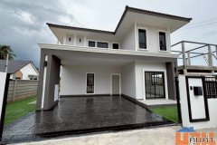 บ้านใหม่ เดี่ยว 2 ชั้น โครงการ หมู่บ้าน Landmark Ville ราชบุรี