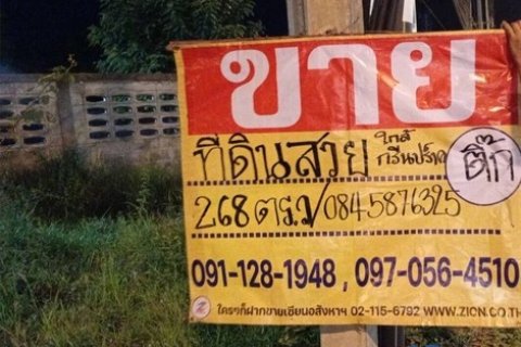 ขายด่วน ที่ดิน268 วา ใกล้โรงแรมเดอะกรีนปาร์ค เมืองยโสธร
