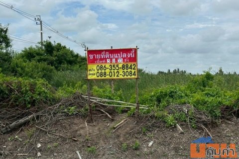 ขายที่ดินเปล่า เนื้อที่ 3-0-99 ไร่ ติดถนนกรุงเทพ-ชลบุรี สายไหม่