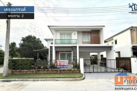 LM25-0091 ขายบ้านเดี่ยว 2 ชั้น หลังมุม เดอะแกรนด์ โซนบลิส พระราม2 พันท้าย เนื้อที่ 62 ตรว 4นอน 3น้ำ