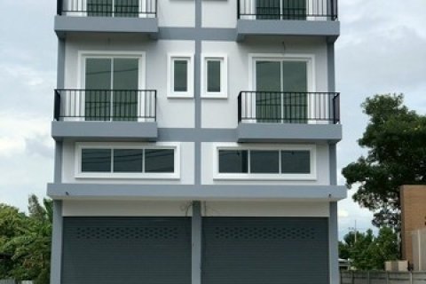 ขายอาคารพาณิชย์ใหม่เอี่ยม 2 คูหา 3.5 ชั้น ติดถนนใหญ่ คลอง 7 ปทุมธานี