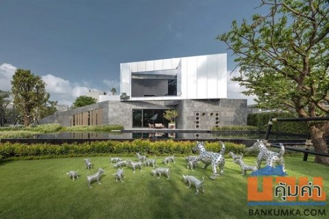 บ้านเดี่ยวหลังใหญ่ 3 ชั้น พร้อมลิฟท์ขึ้นลง โครงการใหม่ บูก้าน พระรามเก้า-กรุงเทพกรีฑาตัดใหม่ กรุงเทพมหานคร