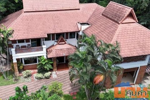 ขายบ้านสวยติดแม่น้ำ วิวภูเขา ทรงไทยประยุกต์ 5 ห้องนอน 6 ห้องน้ำ อ.เมือง เชียงใหม่