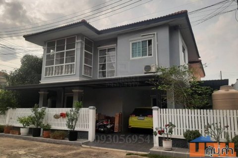 ขายบ้านเดี่ยว 2 ชั้น หมู่บ้านเจริญลาภ5 รังสิต-คลอง 8 ปทุมธานี พื้นที่ 45 ตรว. ขาย 2.8 ล้าน