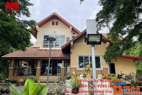 บ้านสวยพร้อมที่ดิน 2 ชั้น 17ไร่ 90 ตร.ว. ท่าช้าง-โคราช อำเภอเฉลิมพระเกียรติ  พื้นที่ใช้สอยตัวบ้าน 432 ตร.ม เพียง 25 ลบ.