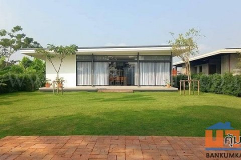 R1 บ้านพักตากอากาศ บางเลน นครปฐม เฟอร์นิเจอร์ไม้สัก พร้อมเข้าอยู่