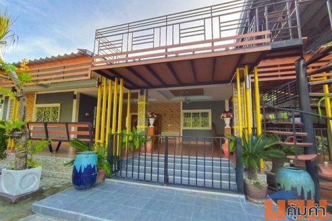 ขายบ้านพร้อมที่ดิน 6 ห้องนอน 5 ห้องน้ำ สไตล์รีสอร์ท ใกล้อำเภอกำแพงแสน นครปฐม พร้อมอยู่