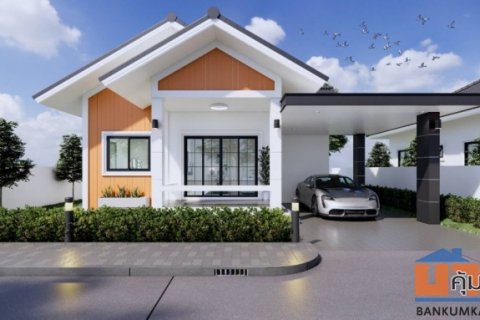 บ้านเดี่ยวชั้นเดียว ใจกลางเมืองลำปาง ใกล้สถานปฏิบัติธรรม หลวงพ่อเกษม