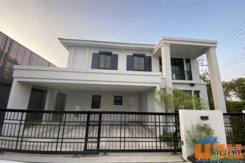 ขายบ้านเดี่ยว 2 ชั้น เศรษฐสิริ วัชรพล-เทพารักษ์ 77 ตร.วา หลังมุม สไตล์ Modern Heritage พร้อมเข้าอยู่