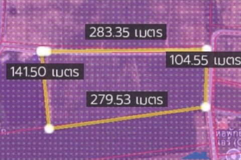 ขายที่ดินผังม่วงศรีราชาชลบุรี 21-2-0.7 ไร่ผังสีม่วง ฟรีค่าโอนในราคาประเมินน้ำปะปา ไฟฟ้า 3 เฟส สามารถดึงเข้าที่ได้เลย