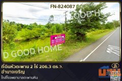 FN-824087 ที่ดินหัวตะพาน 2 ไร่ 206.3 ตร.ว. อำนาจเจริญ ใกล้โรงพยาบาลตะพานหิน