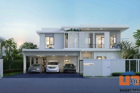 HR2508ให้เช่าบ้านเดี่ยว ตกแต่งสวย โครงการมัณฑนา บางนา กม.15 ใกล้สนามบินสุวรรณภูมิ