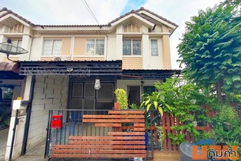68142 ทาวน์เฮ้าส์ 2 ชั้น หมู่บ้าน พฤกษา 71 กรุงเทพ – ปทุมธานี (หลังริม) ถูกสุดในโครงการ