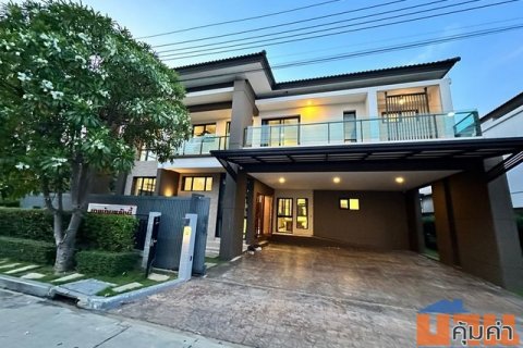 ขายบ้านเดี่ยว 2 ชั้น The City บางนา กม.7 เนื้อที่ 96 ตร.วา หลังมุม บ้านหรูพร้อมเข้าอยู่