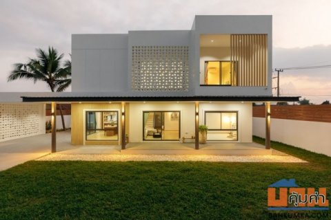 8.79 ล้าน 200 ตรว. สารภี #บ้านสร้างใหม่ 2 ชั้น #สไตล์โมเดิร์น ตกแต่งสวย #เฟอร์นิเจอร์จัดเต็ม #พร้อมเข้าอยู่ได้เลย