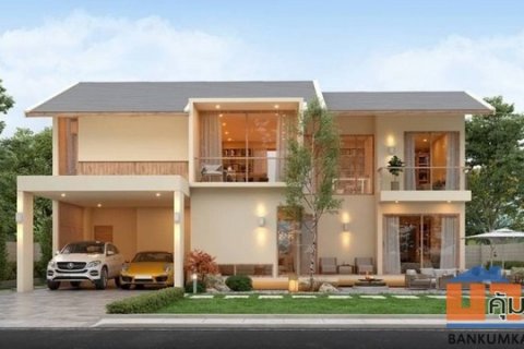 บ้านสร้างใหม่ 2 ชั้น สไตล์โมเดิร์น ตกแต่งสวย บิ้วอินทั้งหลัง แม่เหียะ
