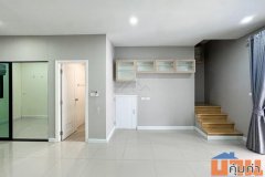 P824 ขาย ทาวน์โฮม หมู่บ้านพาทิโอ วัชรพล – รามอินทรา ถนนวัชรพล สไตล์ Modern Iconic ต่อเติมฟังก์ชันครบ ใกล้เพลินนารี มอลล์