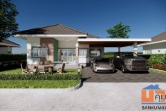ขายบ้านใหม่สไตล์โมเดิร์นโครงการอลินรดา อำเภอเมือง จังหวัดลำปาง
