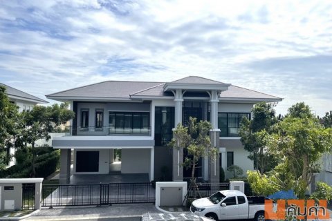 รหัสC6820 ให้เช่าบ้านเดี่ยว 2ชั้น มีสระว่ายน้ำส่วนตัว โครงการเดอะ พาวิลลา กาญจนาภิเษก-บางบอน 3 บ้านพร้อมอยู่