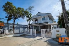 ขายบ้านเดี่ยวหลังมุม หมู่บ้านสีวลี สุวรรณภูมิ–บางพลี รีโนเวทใหม่ทั้งหลัง ทำเลดีเยี่ยม