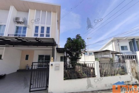 บ้านแฝด เดอะมิกซ์ ทวิน ศรีราชา ถ.เก้ากิโล ร่มรื่น น้ำไม่ท่วม ใกล้ตึกคอม ศรีราชา