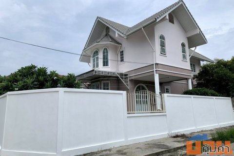 ขายบ้านเดี่ยว 2 ชั้นหลังมุม 149 ตรว. หมู่บ้านเมืองทอง 4 ถนนสุขุมวิท 101 ซอยปุณณวิถี 53