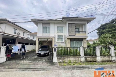 บ้านเดี่ยว 2 ชั้น หมู่บ้าน พฤกษา วิลเลจ 22 ปิ่นเกล้า - สิรินธร หลังมุม
