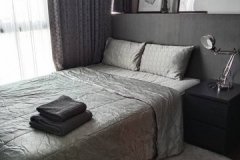 RR080 The Lumpini 24 ห้อง30 ตรม 1ห้องนอน 1ห้องน้ำ เฟอร์นิเจอร์ครบครัน