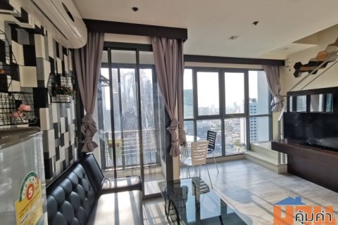 เจ้าของขายเอง - ให้เช่า CONDO DUPLEX @ IDEO MOBI RAMA9 ติดรถไฟฟ้าMRTพระราม9 Airport Link มักกะสัน Tourist-Night Market