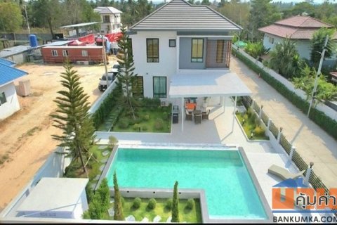 ขายบ้านเดี่ยว พูลวิลล่า พัทยา บางละมุง พิกัด ห้วยใหญ่ ซอย k9 TP-H1395