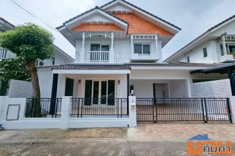 เดอะวิลล่า ท่าอิฐ บ้านแฝดมือสองนนทบุรี หน้าสวน พร้อมอยู่