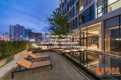 CONDO. ชีวาทัย เรสซิเดนซ์ อโศก 35ตาราง.เมตร 1BR 26000 BAHT ใกล้กับ รถไฟฟ้า MRT พระรามเก้า สภาพแวดล้อมดี