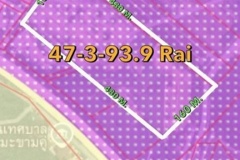 ขายที่ดินทำเลสร้างโรงงานระยอง เนื้อที่ 47-3-93.9 ไร่พิกัด ห่างจากถนนใหญ่สาย 36 ประมาณ 100 เมตรผังสีม่วงลาย