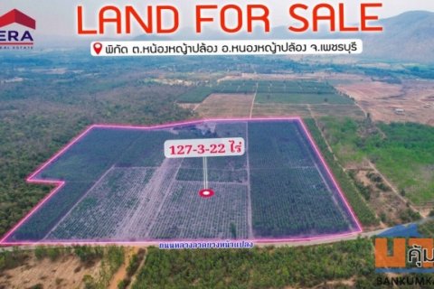 ขายที่ดินเปล่าแปลงใหญ่ พื้นที่ 127-3-22 ไร่ ตำบลท่าตะคร้อ อำเภอหนองหญ้าปล้อง จังหวัดเพชรบุรี