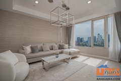 ขาย หรือให้เช่าคอนโด 3 ห้องนอน Hampton Thonglor 10 ทองหล่อ 164 ตร.ม. ชั้นสูง วิวเมืองโล่ง รีโนเวทใหม่