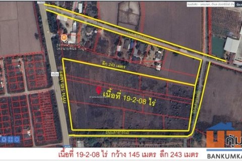ขายถูกมากที่ดินทำเลทอง ติดถนนหลักเชียงราย-พะเยาว์ เนื้อที่ 19-2-08 ไร่ ขาย ไร่ละ 1.2 ล้าน อ.เมือง จ.เชียงราย