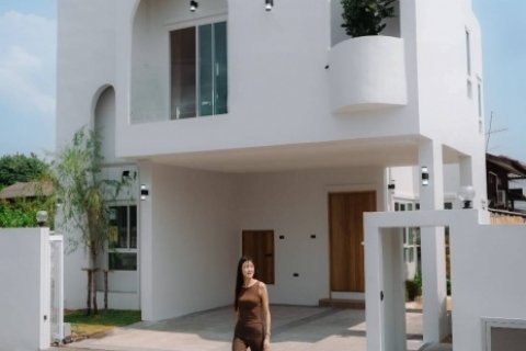 บ้านเดี่ยวสองชั้น พร้อมกับสวนร่มรื่น ทั่วพื้นที่บ้าน ????️????‍♀️โซนน้ำไม่ท่วม