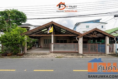 ขาย บ้านเดี่ยว 1 ชั้น ม.กฤษดานคร แจ้งวัฒนะ ใกล้สวนหย่อม 61ตร.ว.