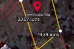 ที่ดินเปล่าทำเลสวย 80.4 ตร.วา ติดชุมชน ใกล้ตลาด-โรงเรียน-คาเฟ่ ใจกลางเมืองเก้าเลี้ยว นครสวรรค์