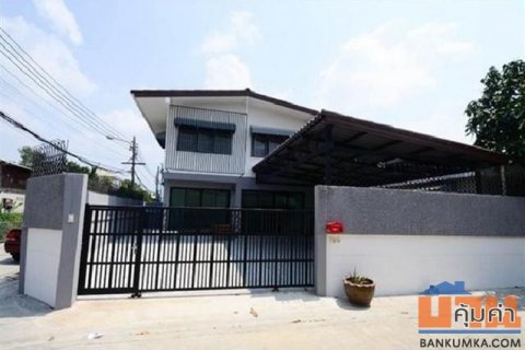 HR 6039 ให้เช่าบ้านเดี่ยว2ชั้น90ตรว.ย่านโชคชัย4ซอย76ลาดพร้าววังหินเสนานิคมเหมาะอยู่อาศัยและทำโฮมออฟฟิศ ใกล้MRTโชคชัย4